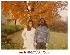 Just married, 1972